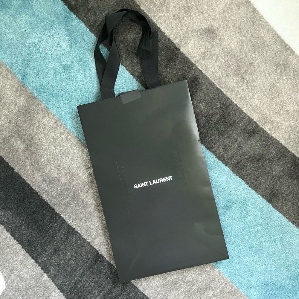Saint Laurent shopping bag
